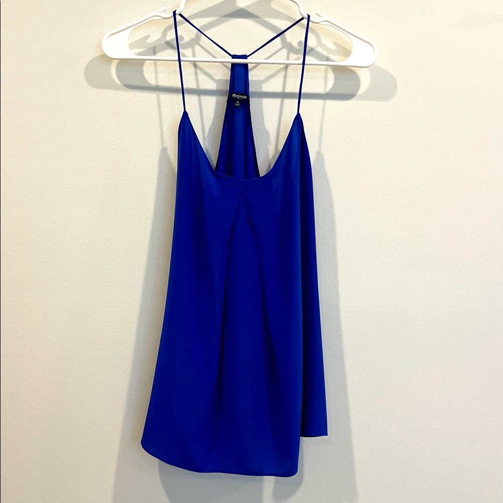 Madewell Silk Front-pleat Drapey Camisole